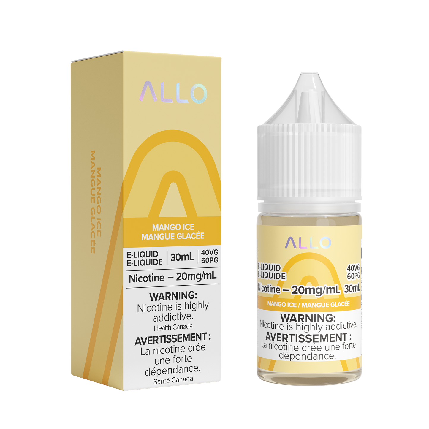 ALLO E-LIQUID - MANGO ICE (ONTARIO)