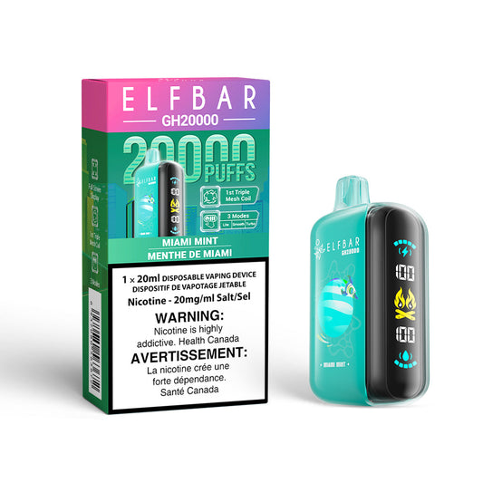 MIAMI MINT - ELFBAR GH20000 (20mL) (FEDERAL)