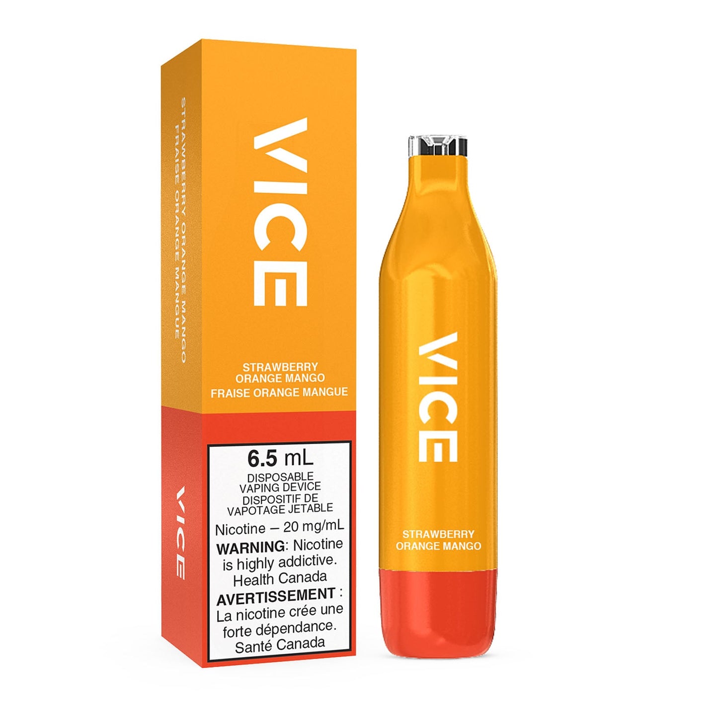 VICE 2500 DISPOSABLE - STRAWBERRY ORANGE MANGO (FEDERAL)