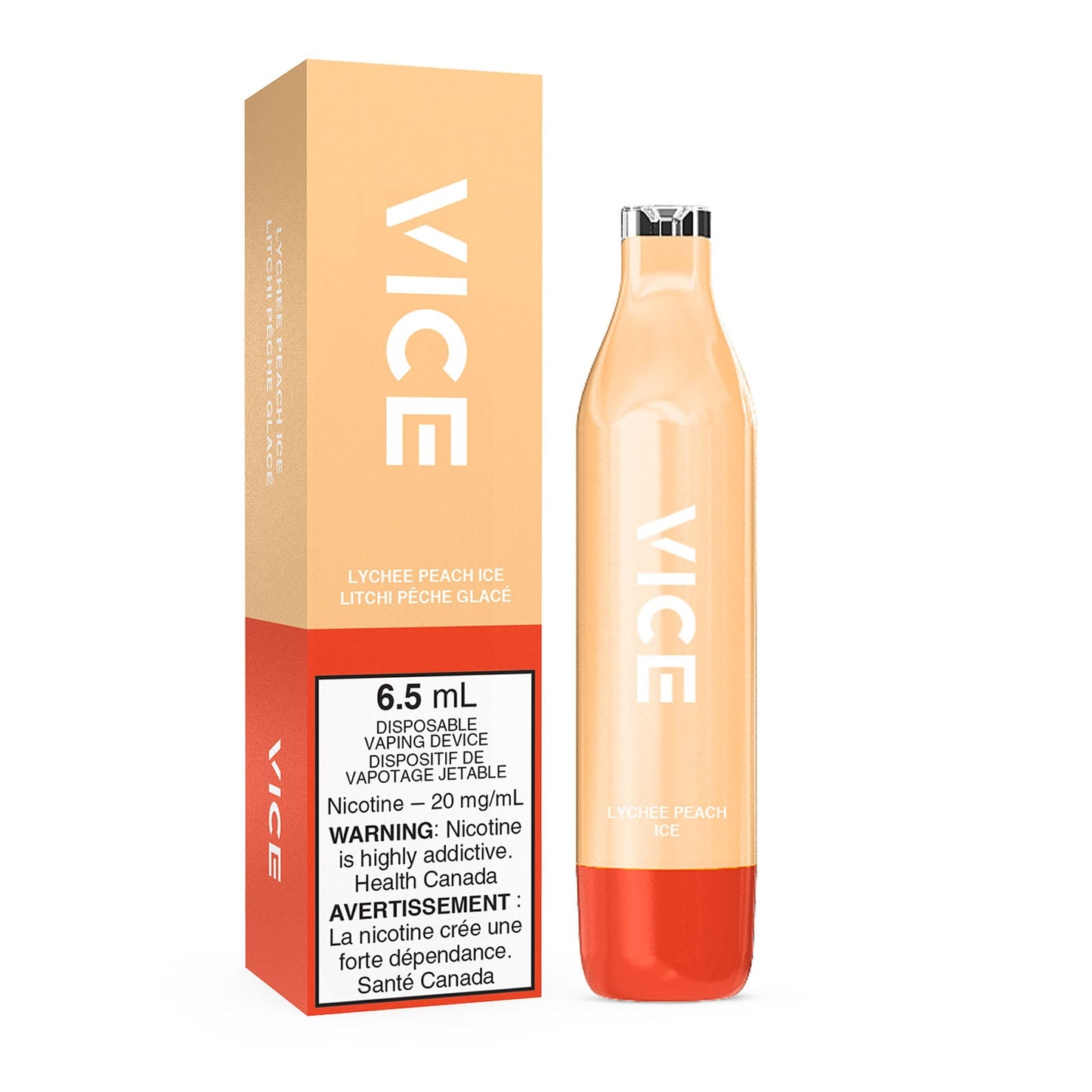 VICE 2500 DISPOSABLE - LYCHEE PEACH ICE (ONTARIO)