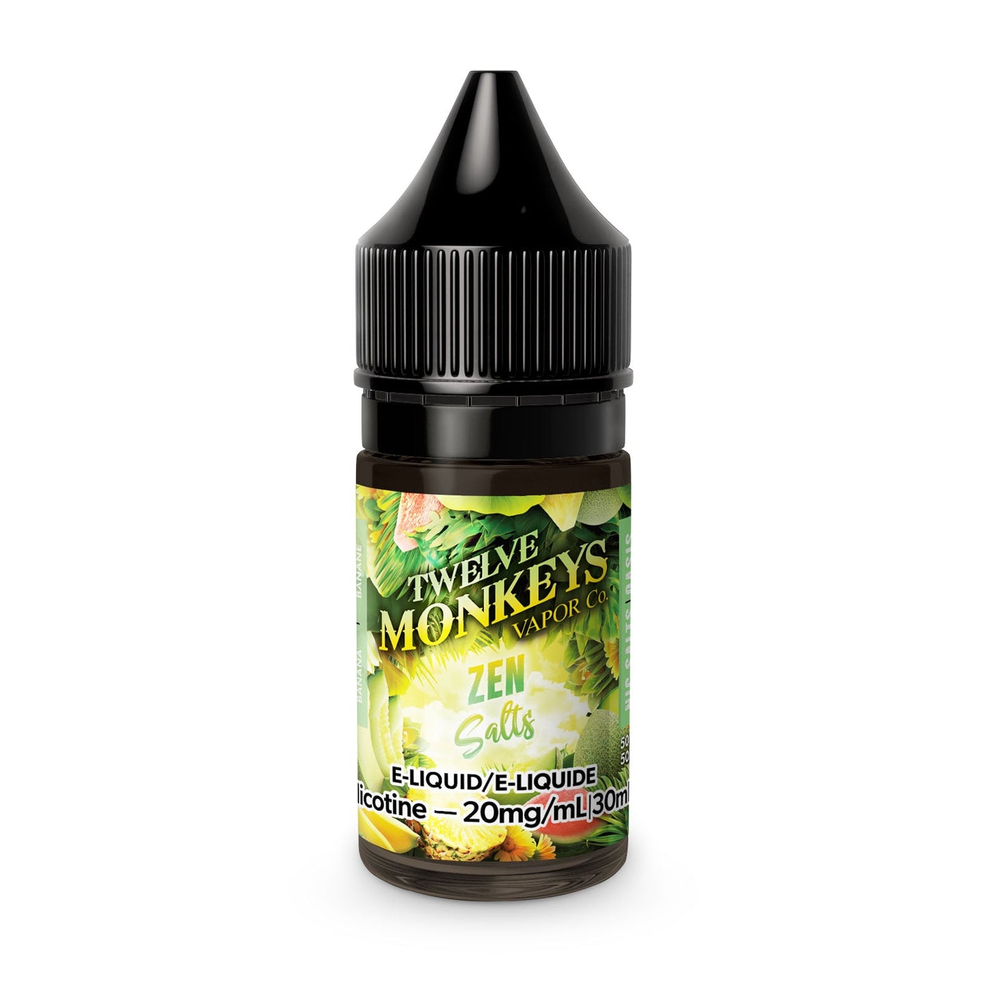 TWELVE MONKEYS SALTS - ZEN (30mL) (ONTARIO)