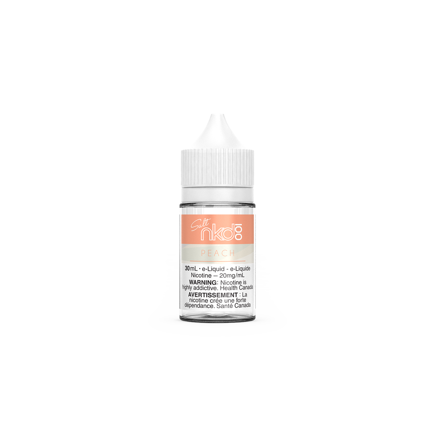 PEACH BY NAKED100 SALT (30mL) (FEDERAL)