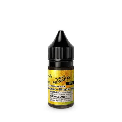 TWELVE MONKEYS SALTS - PAPIO (30mL) (FEDERAL)