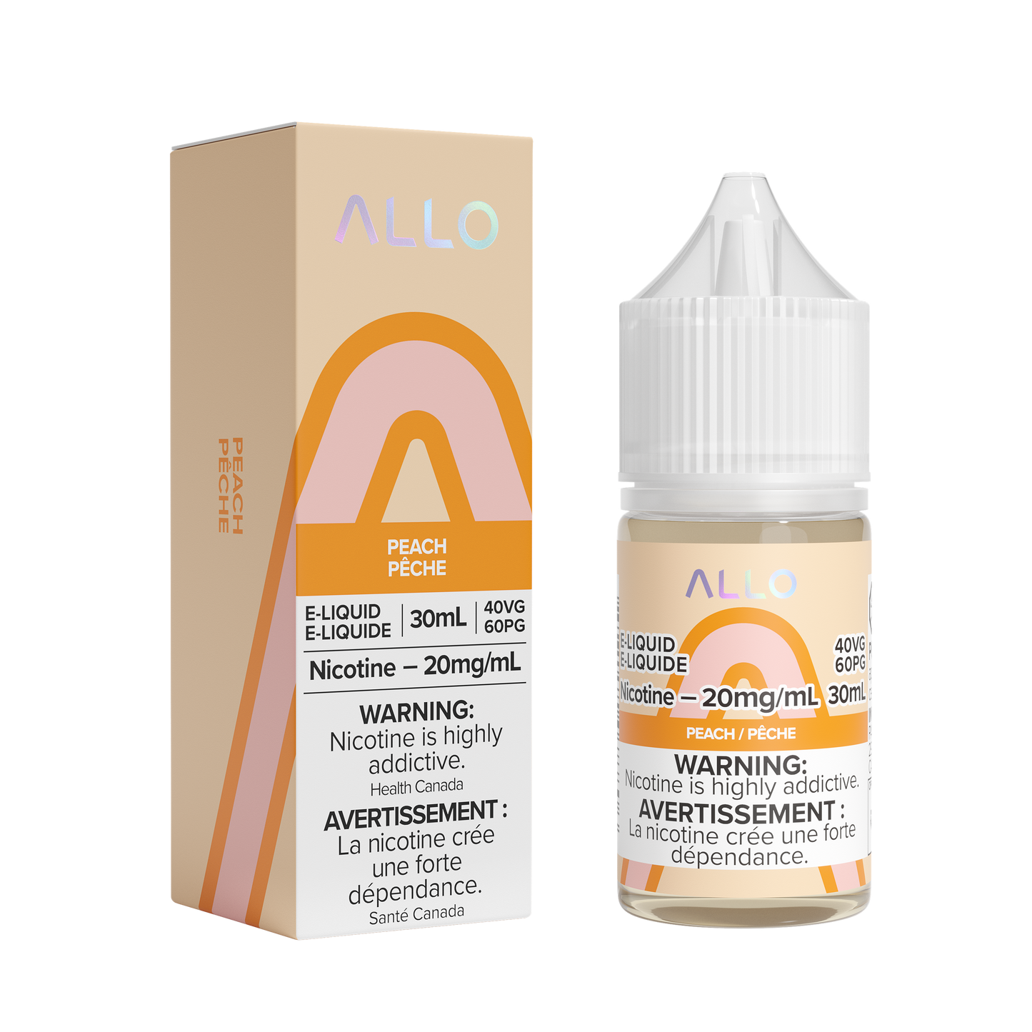 ALLO E-LIQUID - PEACH (ONTARIO)