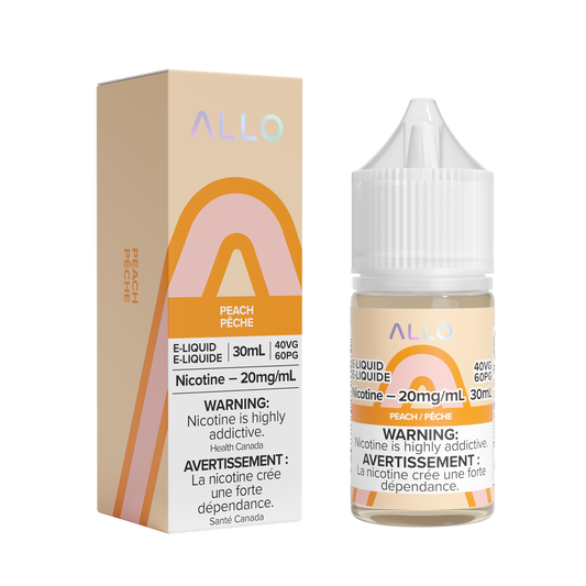 ALLO E-LIQUID - PEACH (ONTARIO)