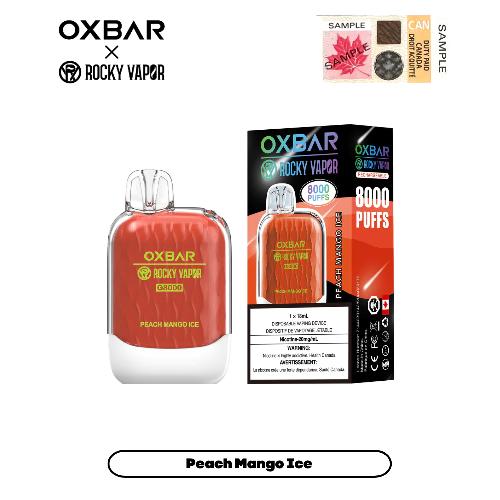 OXBAR G8000 - PEACH MANGO ICE (FEDERAL)