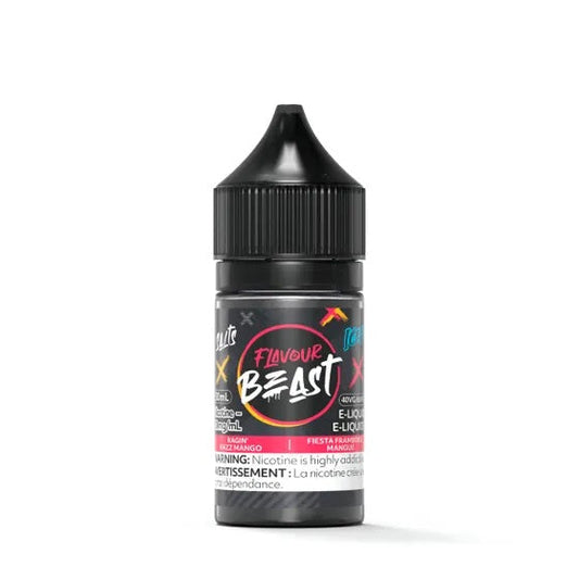 RAGIN' RAZZ MANGO ICED - FLAVOUR BEAST E LIQUID (30mL) (ONTARIO)