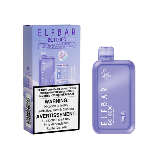 SAKURA GRAPE BY ELFBAR BC10000 (18mL) (ONTARIO)