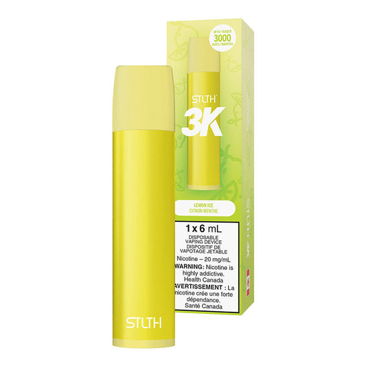 STLTH 3K DISPOSABLE - LEMON ICE (FEDERAL)
