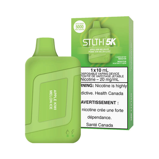 STLTH BOX 5K DISPOSABLE- APPLE KIWI MELON ICE (ONTARIO)