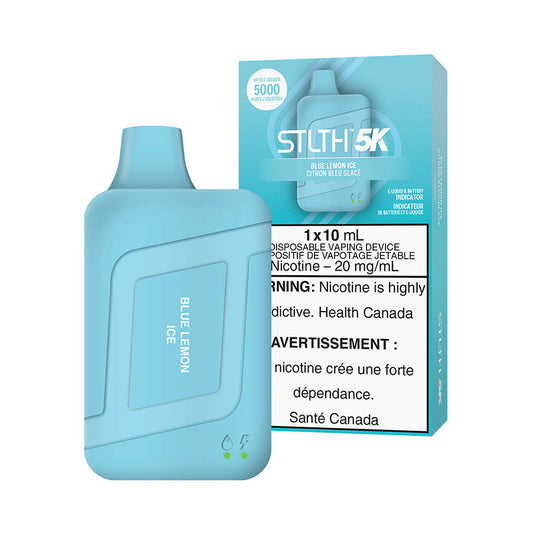 STLTH BOX 5K DISPOSABLE- BLUE LEMON ICE (FEDERAL)