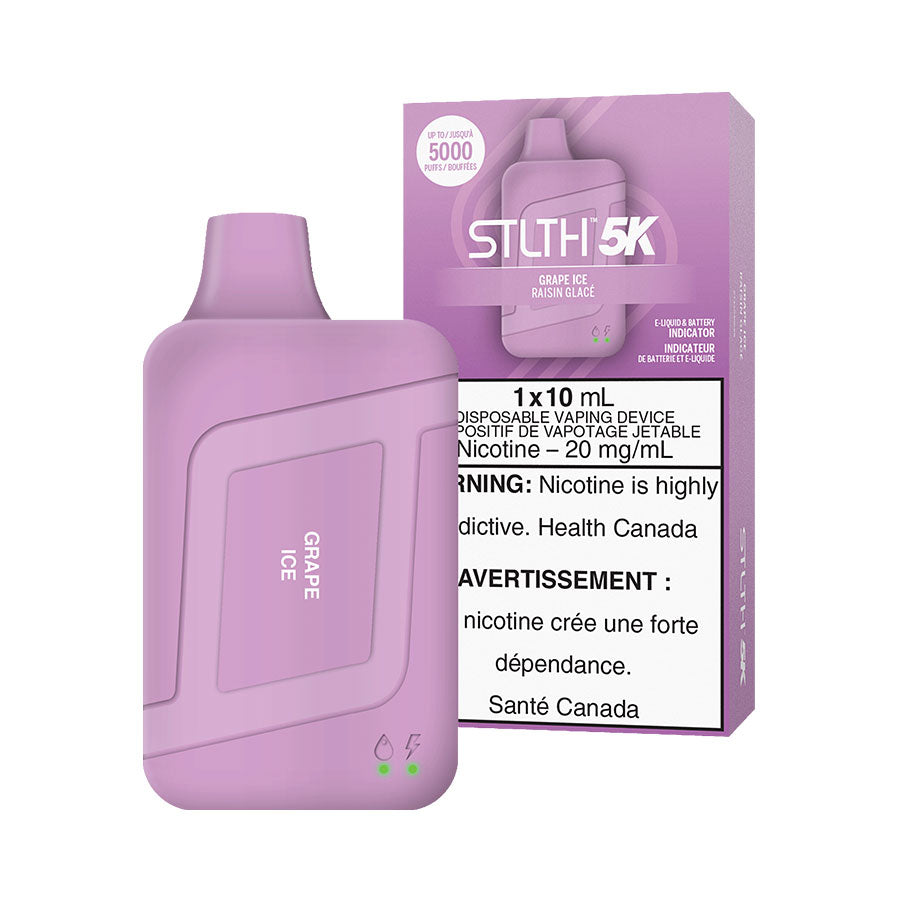 STLTH BOX 5K DISPOSABLE- GRAPE ICE (FEDERAL)