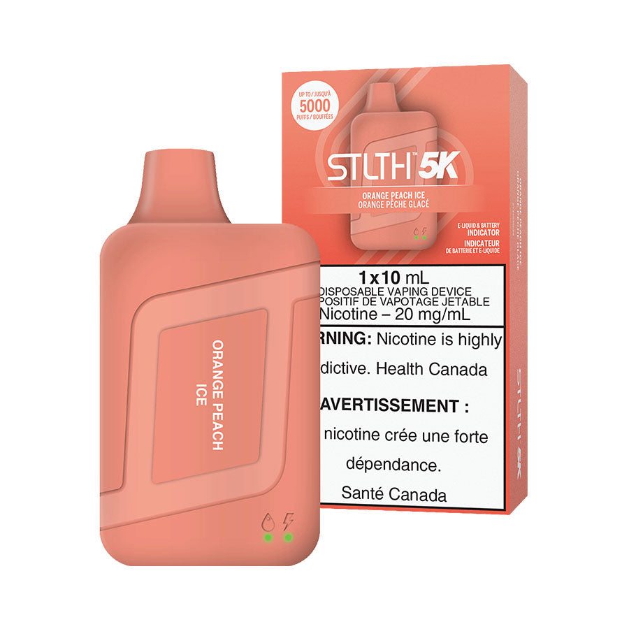 STLTH BOX 5K DISPOSABLE- ORANGE PEACH ICE (ONTARIO)