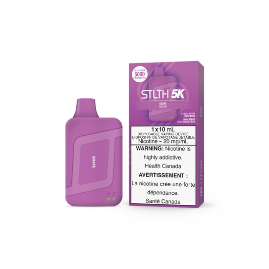 STLTH BOX 5K DISPOSABLE- GRAPE (FEDERAL)