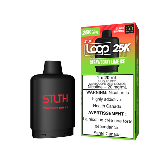 STRAWBERRY LIME ICE - STLTH LOOP 25K (20mL) (ONTARIO)