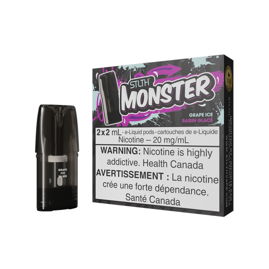 STLTH MONSTER POD PACK GRAPE ICE (FEDERAL)