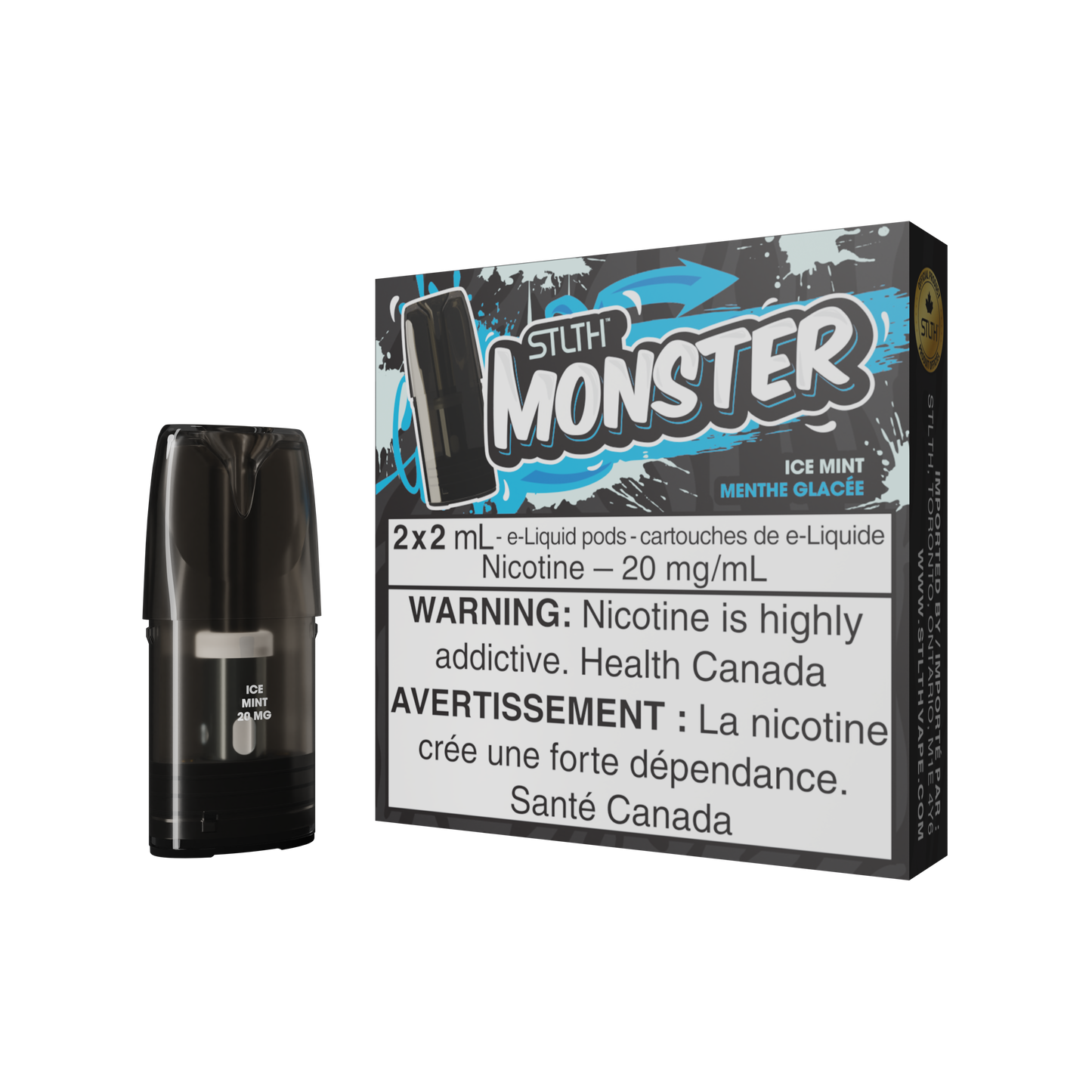 STLTH MONSTER POD PACK ICE MINT (FEDERAL)
