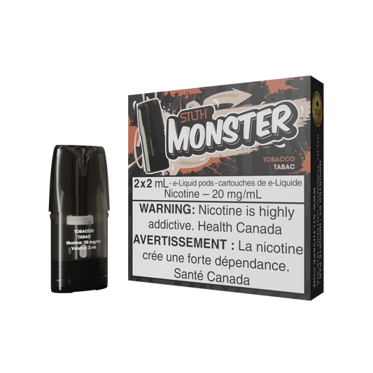 STLTH MONSTER POD PACK TOBACCO (FEDERAL)
