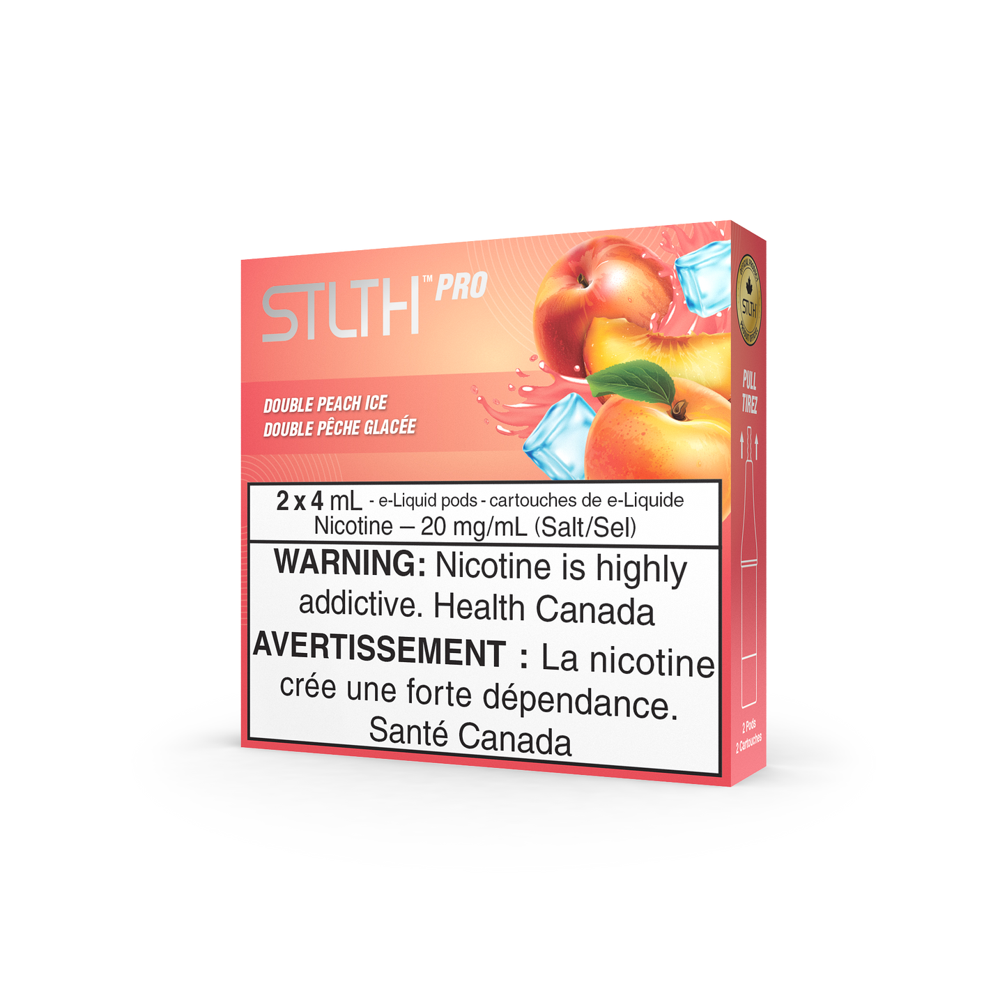 DOUBLE PEACH ICE - STLTH PRO POD PACK (ONTARIO)