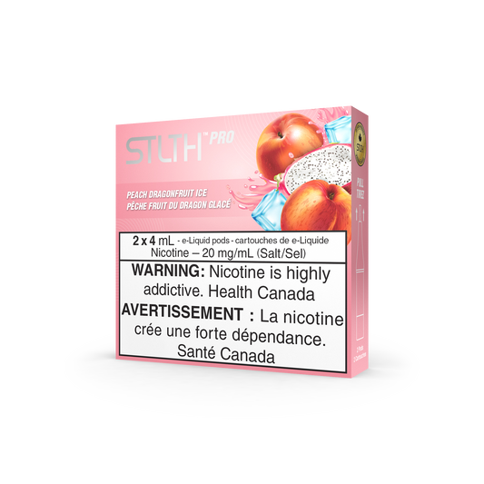 PEACH DRAGONFRUIT ICE - STLTH PRO POD PACK (ONTARIO)