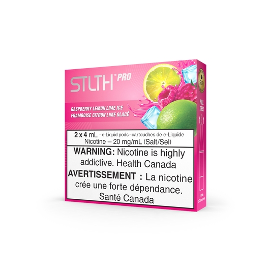 RASPBERRY LEMON LIME ICE - STLTH PRO POD PACK (ONTARIO)