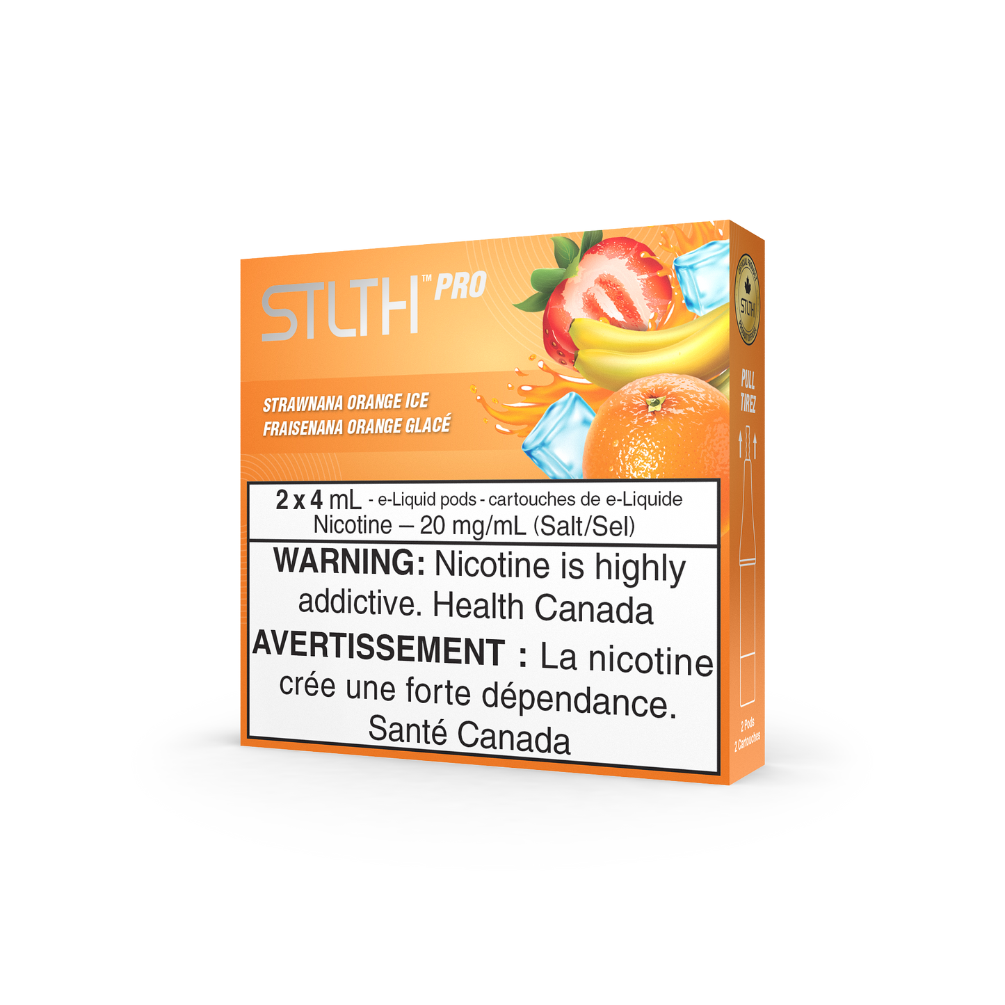 STRAWNANA ORANGE ICE - STLTH PRO POD PACK (ONTARIO)