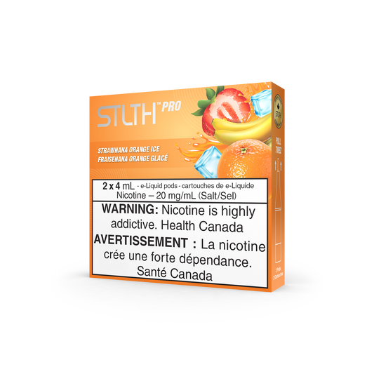 STRAWNANA ORANGE ICE - STLTH PRO POD PACK (ONTARIO)