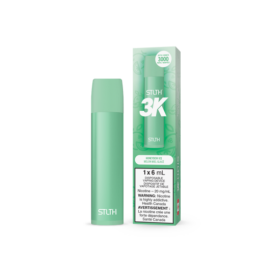 STLTH 3K DISPOSABLE - HONEYDEW ICE (FEDERAL)