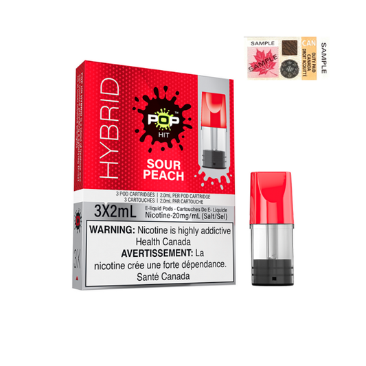 SOUR PEACH (BLAZING PEACH) - POP PODS HYBRID (ONTARIO)
