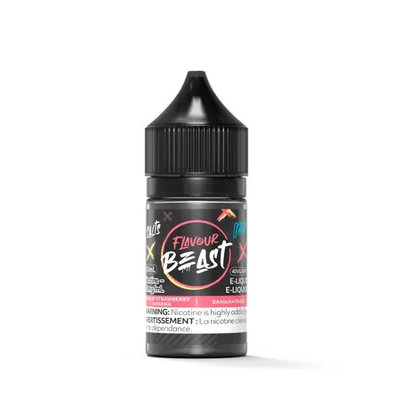 STR8 UP STRAWBERRY BANANA ICED - FLAVOUR BEAST E LIQUID (30mL) (FEDERAL)