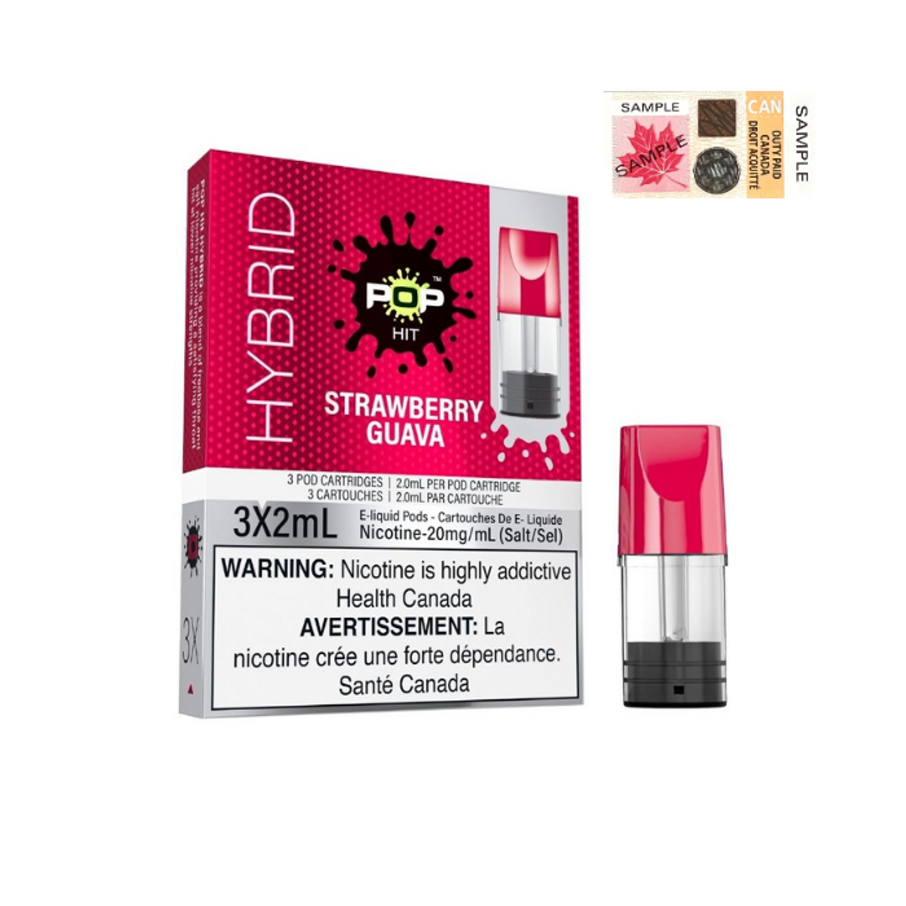 STRAWBERRY GUAVA - POP PODS HYBRID (FEDERAL)