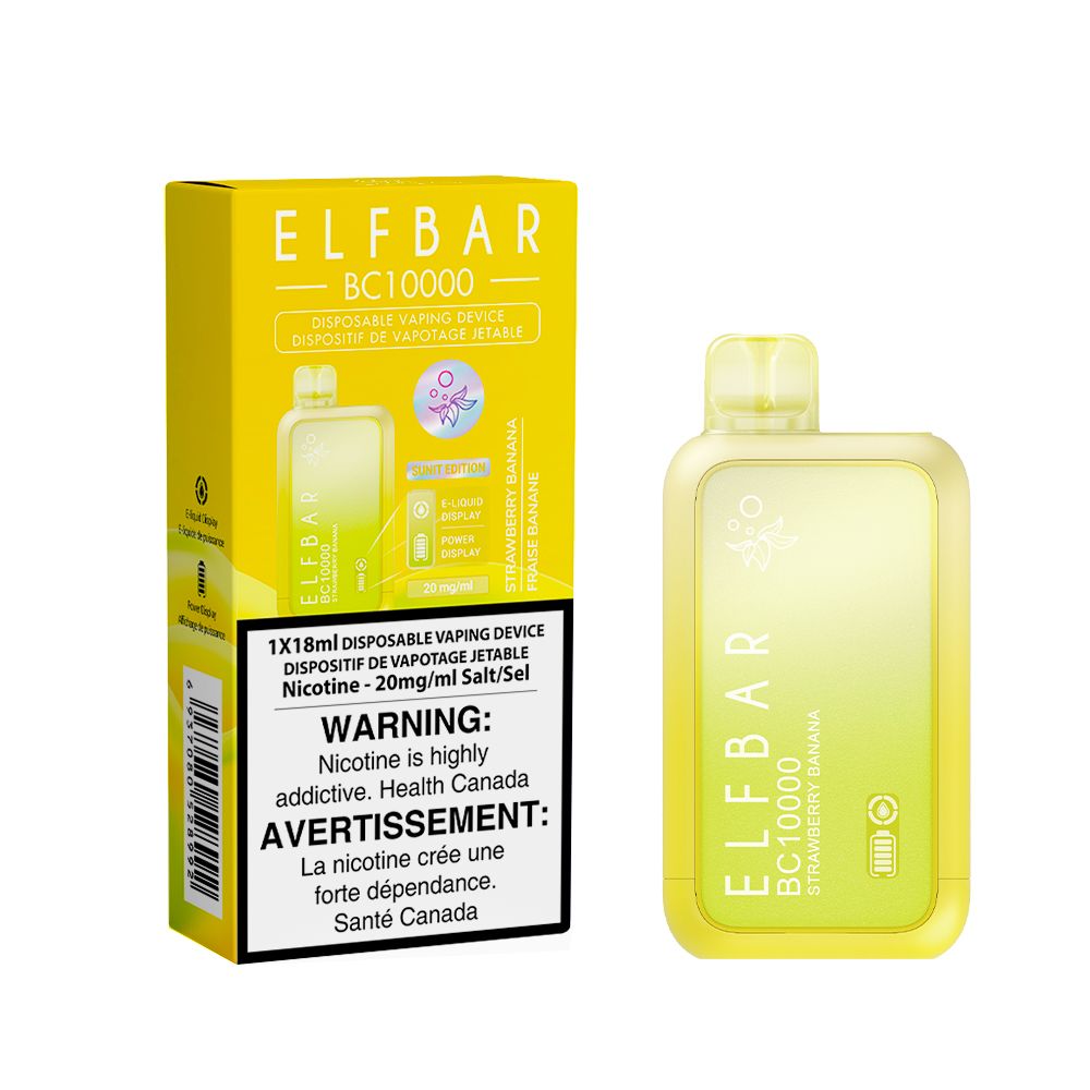 STRAWBERRY BANANA BY ELFBAR BC10000 (18mL) (FEDERAL)