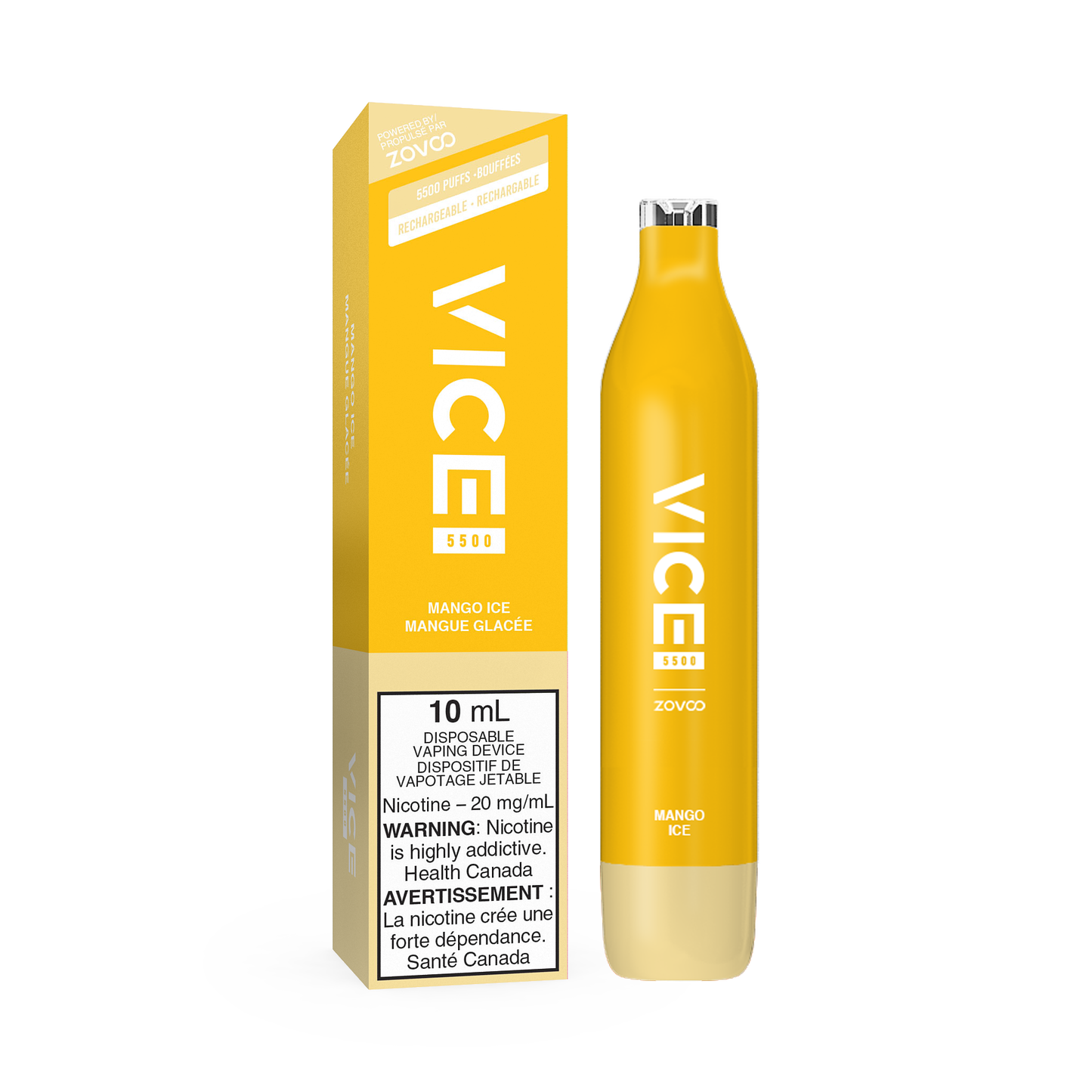 VICE 5500 DISPOSABLE - MANGO ICE (ONTARIO)