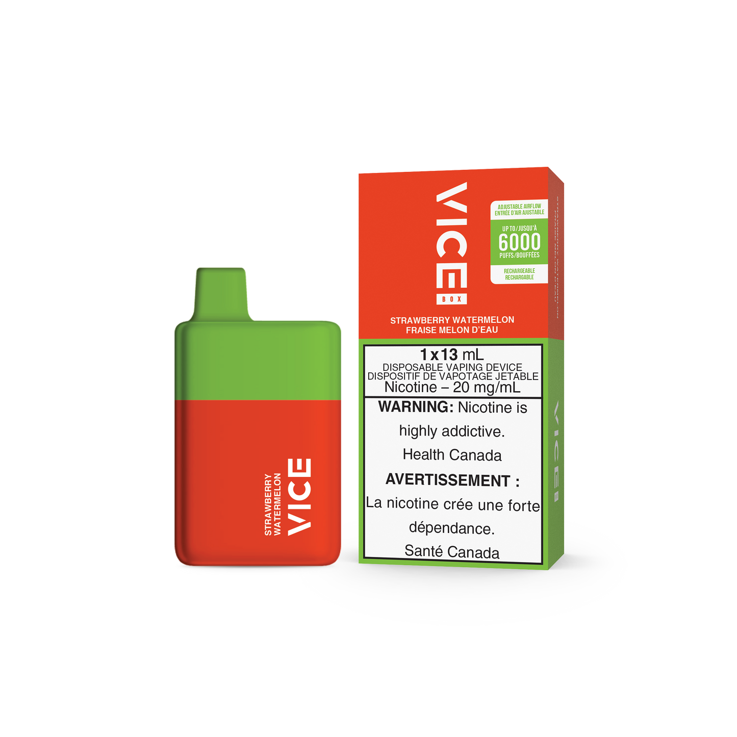 VICE BOX DISPOSABLE - STRAWBERRY WATERMELON (FEDERAL)