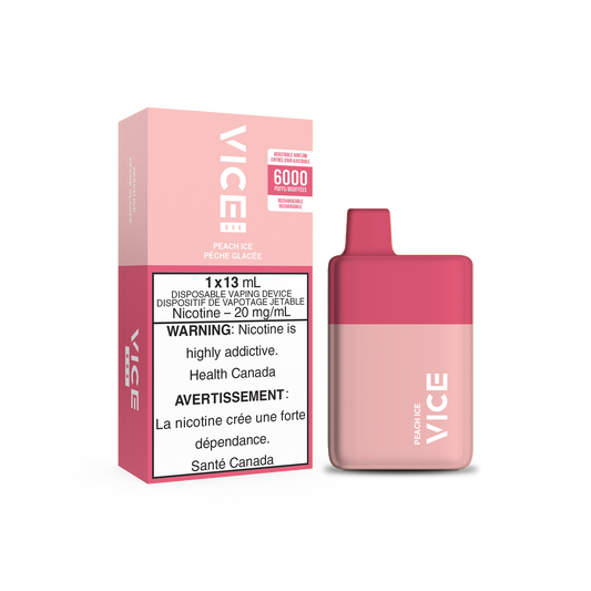 VICE BOX DISPOSABLE - PEACH ICE (ONTARIO)