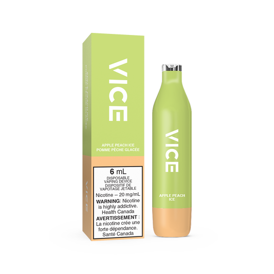 VICE 2500 DISPOSABLE - APPLE PEACH ICE (FEDERAL)
