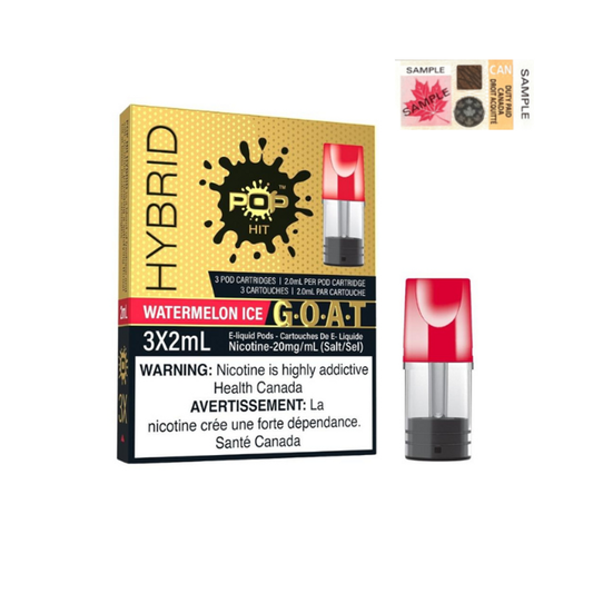 WATERMELON ICE - POP PODS HYBRID G.O.A.T (FEDERAL)