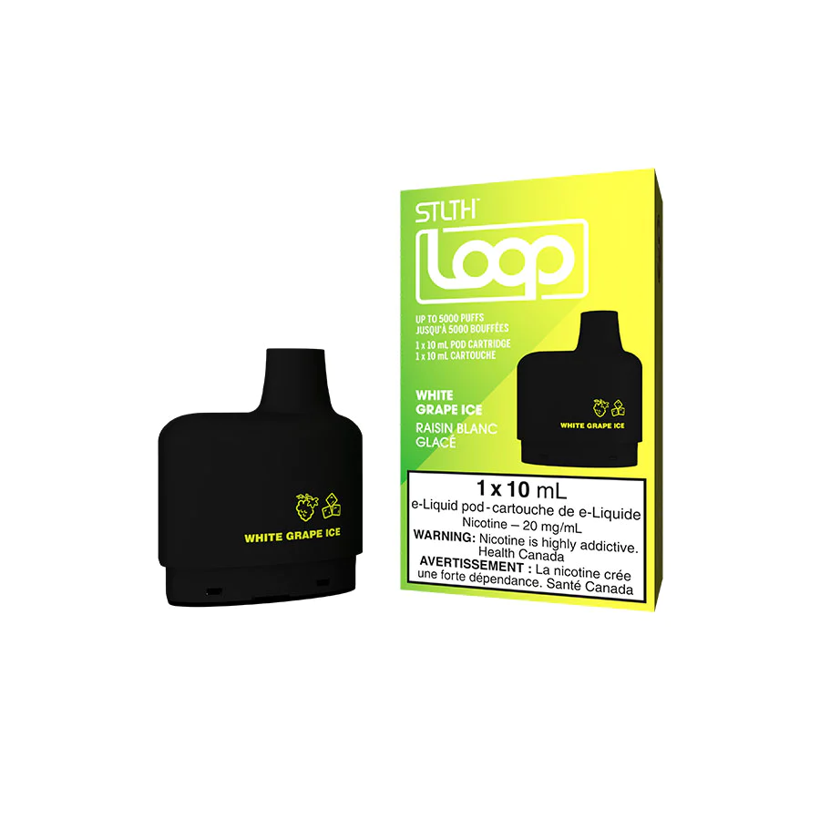 STLTH LOOP POD - WHITE GRAPE ICE (STLH LOOP DEVICE REQUIRED) (FEDERAL)