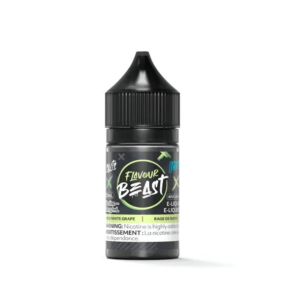 WILD WHITE GRAPE ICED - FLAVOUR BEAST E LIQUID (30mL) (FEDERAL)