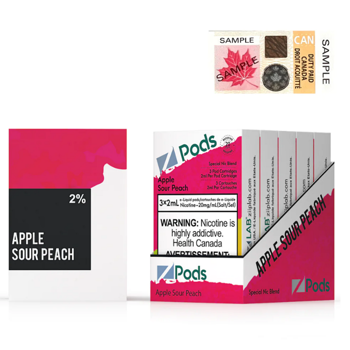 Z-PODS: APPLE PEACH STING (ONTARIO)