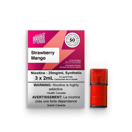 BOOSTED SYNTHETIC POD - STRAWBERRY MANGO
