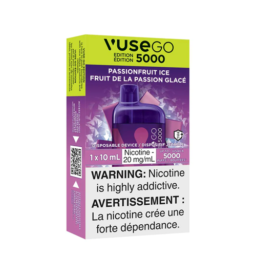 PASSIONFRUIT ICE - VUSE GO 5000 (FEDERAL)