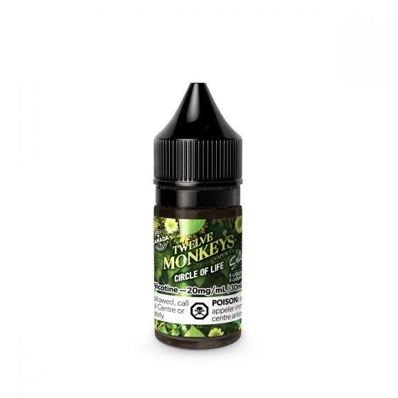 TWELVE MONKEYS SALTS - CIRCLE OF LIFE (30mL) (ONTARIO)