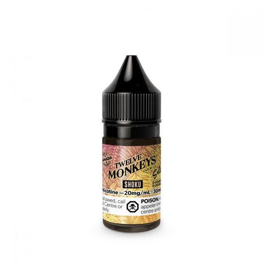 TWELVE MONKEYS SALTS: SHOKU (30mL) (ONTARIO)