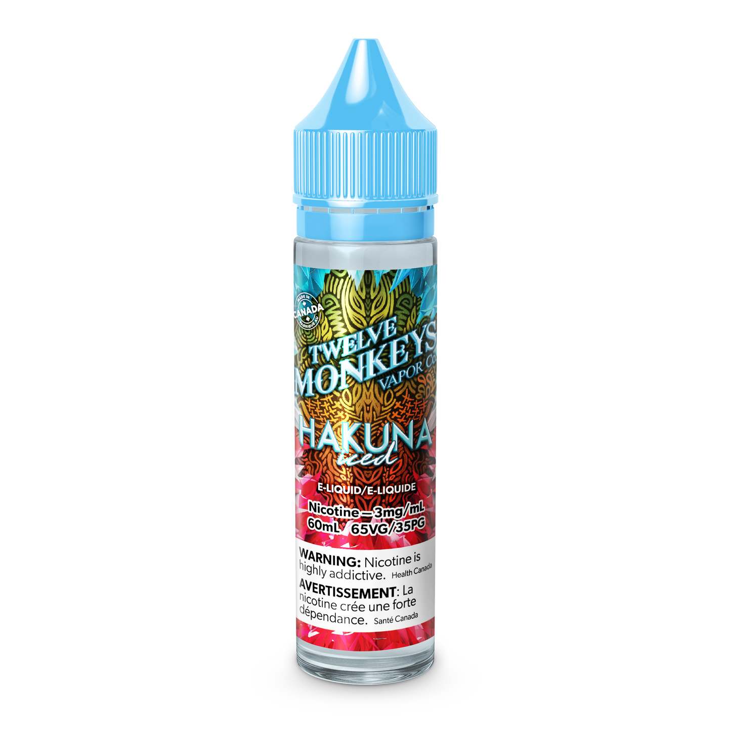 TWELVE MONKEYS - ICE AGE HAKUNA ICED (60mL) (ONTARIO)