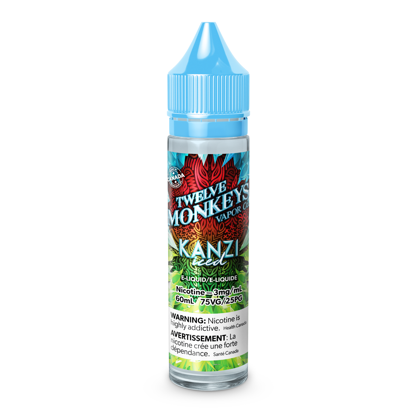 TWELVE MONKEYS - ICE AGE KANZI ICED (60mL) (ONTARIO)
