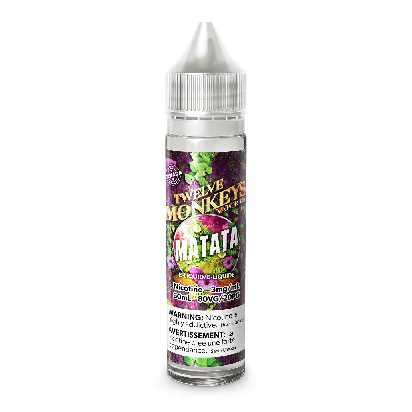 TWELVE MONKEYS - MATATA (60mL) (ONTARIO)
