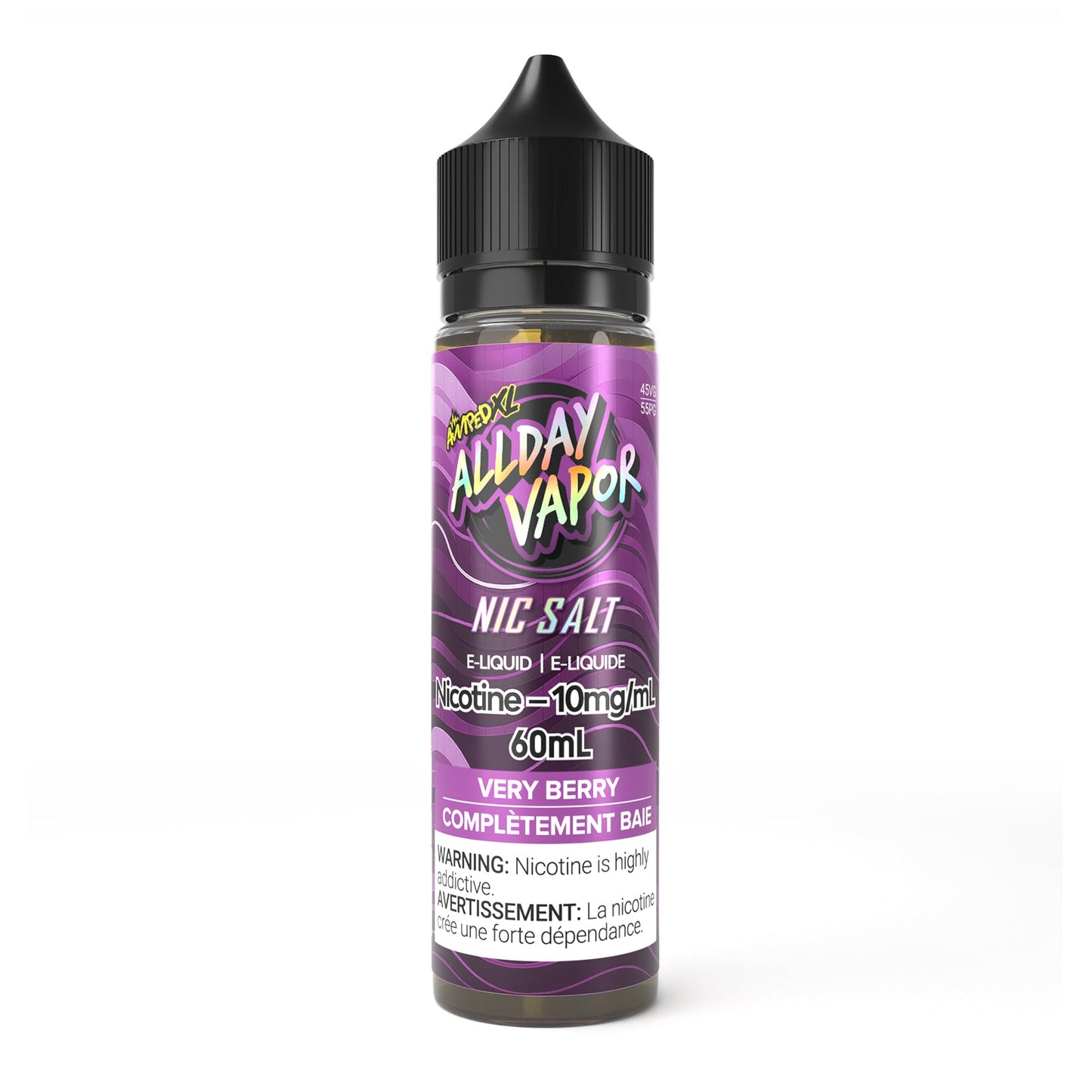 ALLDAY VAPOR AMPED - VERY BERRY (60ML) (ONTARIO)