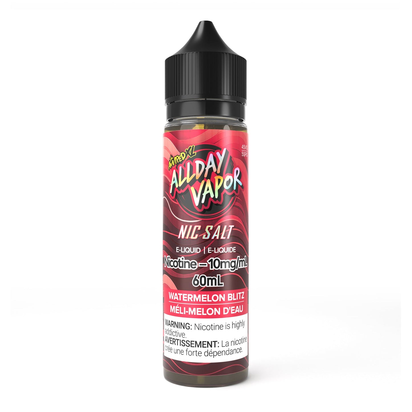ALLDAY VAPOR AMPED - WATERMELON BLITZ (60ML) (ONTARIO)