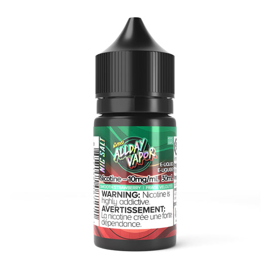 ALLDAY VAPOR AMPED - SMOOTH STRAWBERRY (30ML) (ONTARIO)
